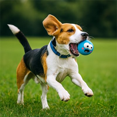 Balle pour Chien Bleu