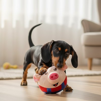 Balle pour Chien légère et maniable pour l'animal