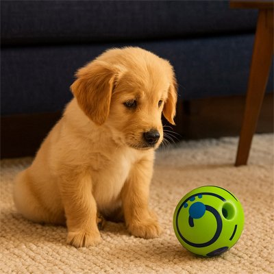 Balle pour Chien musicale qui attire l'attention de l'animal