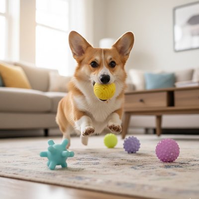 Balle pour Chien Non-toxique et sans BPA pour la sécurité de votre animal