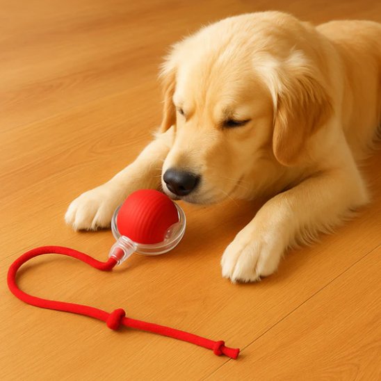Balle pour chien​ qui Convient pour jeux en intérieur comme en extérieur
