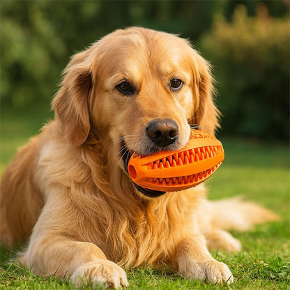 Balle pour chien qui Permet d'insérer de la nourriture à l'intérieur pour stimuler l'intérêt et prolonger le temps de jeu