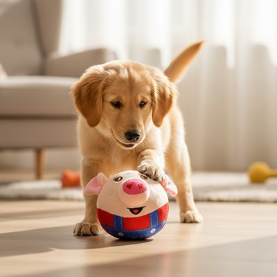 Balle pour Chien qui réduit l'anxiété et le stress chez le chien
