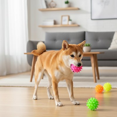 Balle pour Chien qui Réduit les comportements destructeurs liés à l'ennui
