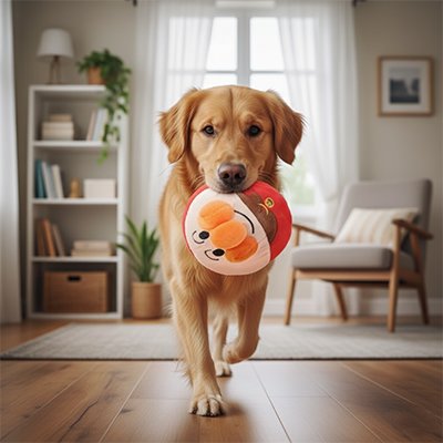 Balle pour Chien qui stimule les organes sensoriels du chiens