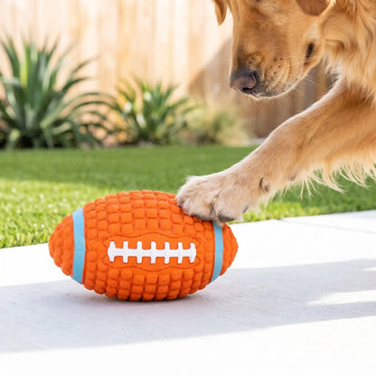 Ballon Rugby Chien | Ultra-Résistant