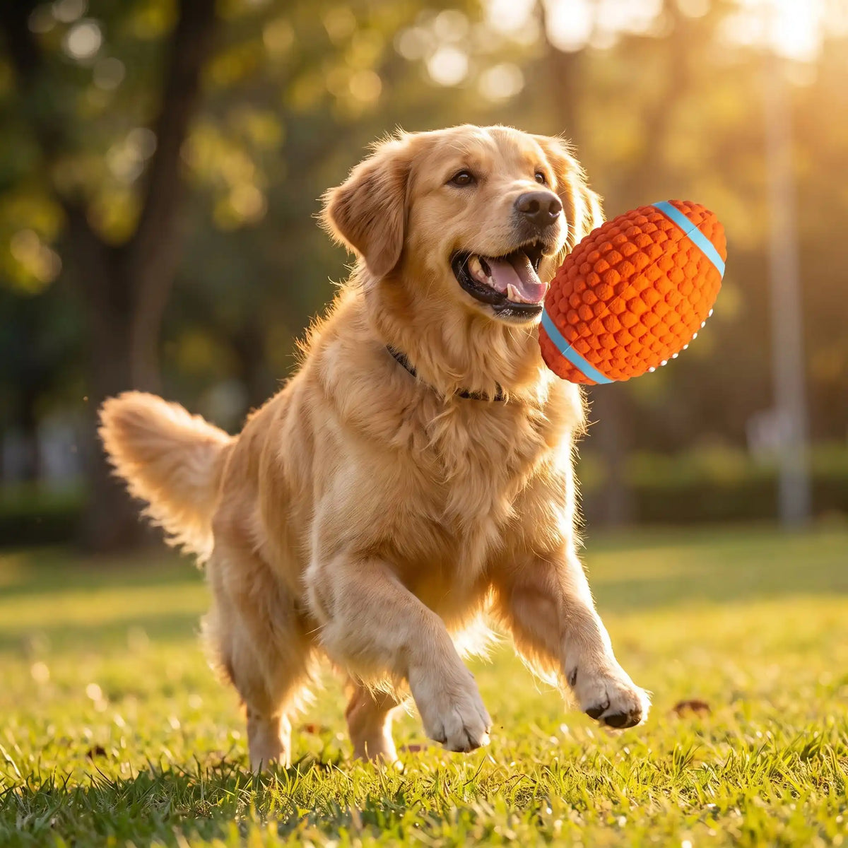 Ballon Rugby Chien | Ultra-Résistant