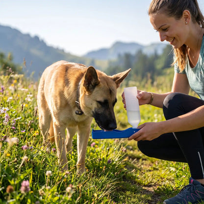 Bouteille Pour Chien | Compact Anti-Fuite