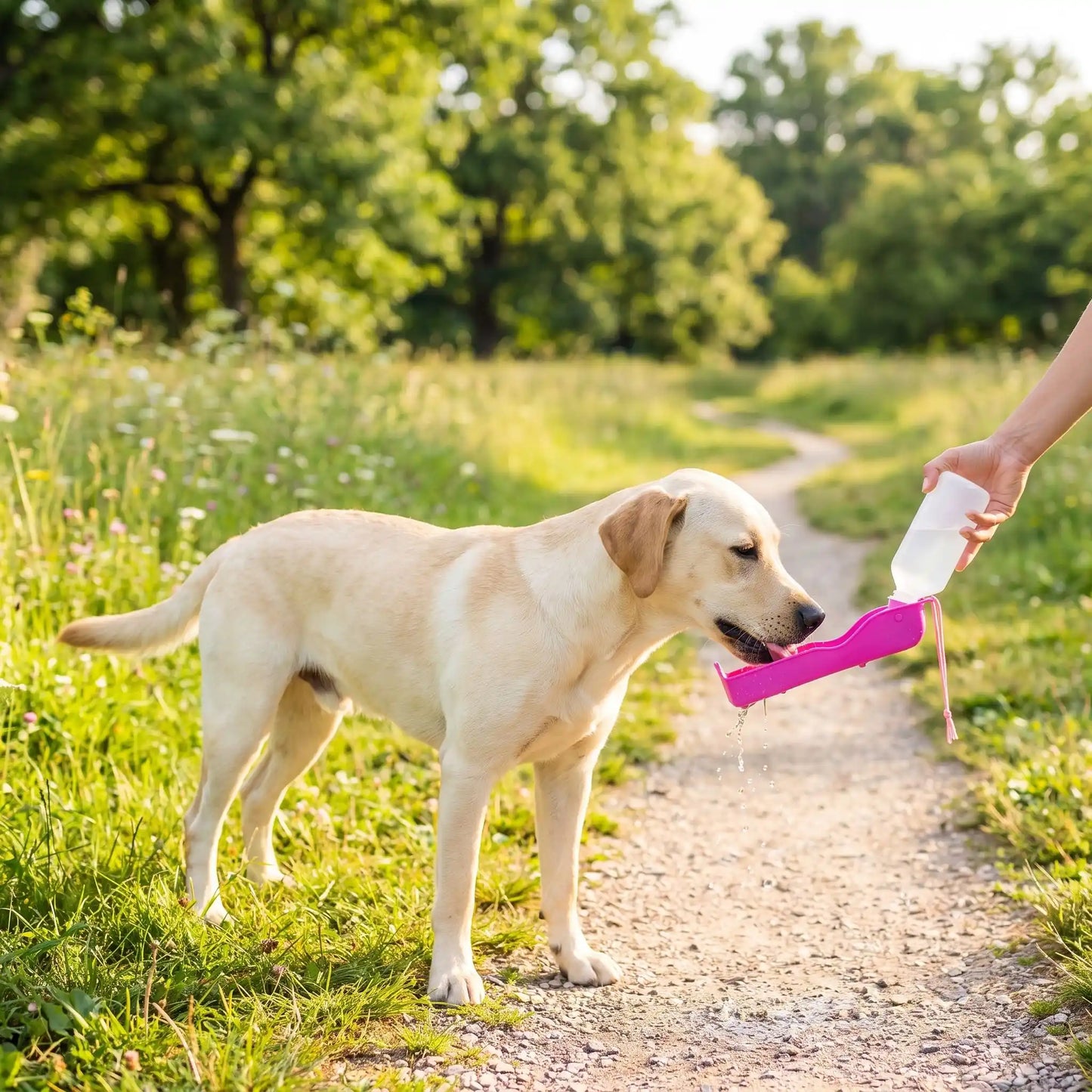 Bouteille Pour Chien | Compact Anti-Fuite