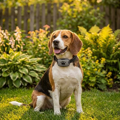 collier anti aboiement pour chien ultra pratique avec boucle de sécurité robuste qui assure un maintien fiable et empêche le décrochage accidentel lors des activités