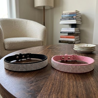 Collier Chien en cuir véritable résistant et durable pour un usage quotidien prolongé