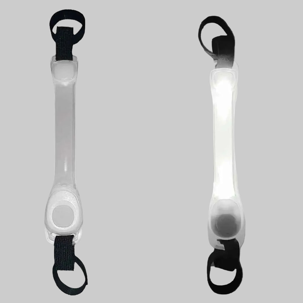 collier chien fluorescent blanc