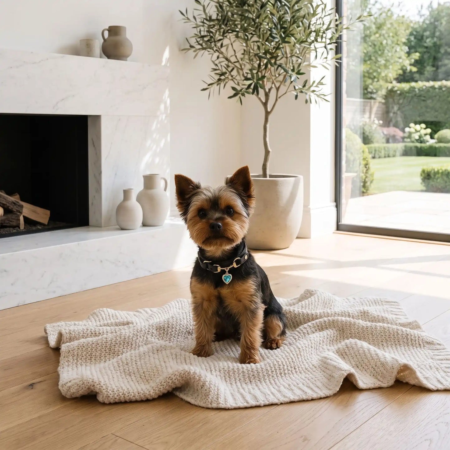 Collier en Cuir Pour Chien Noir | Élégance Premium - Excursion Chien