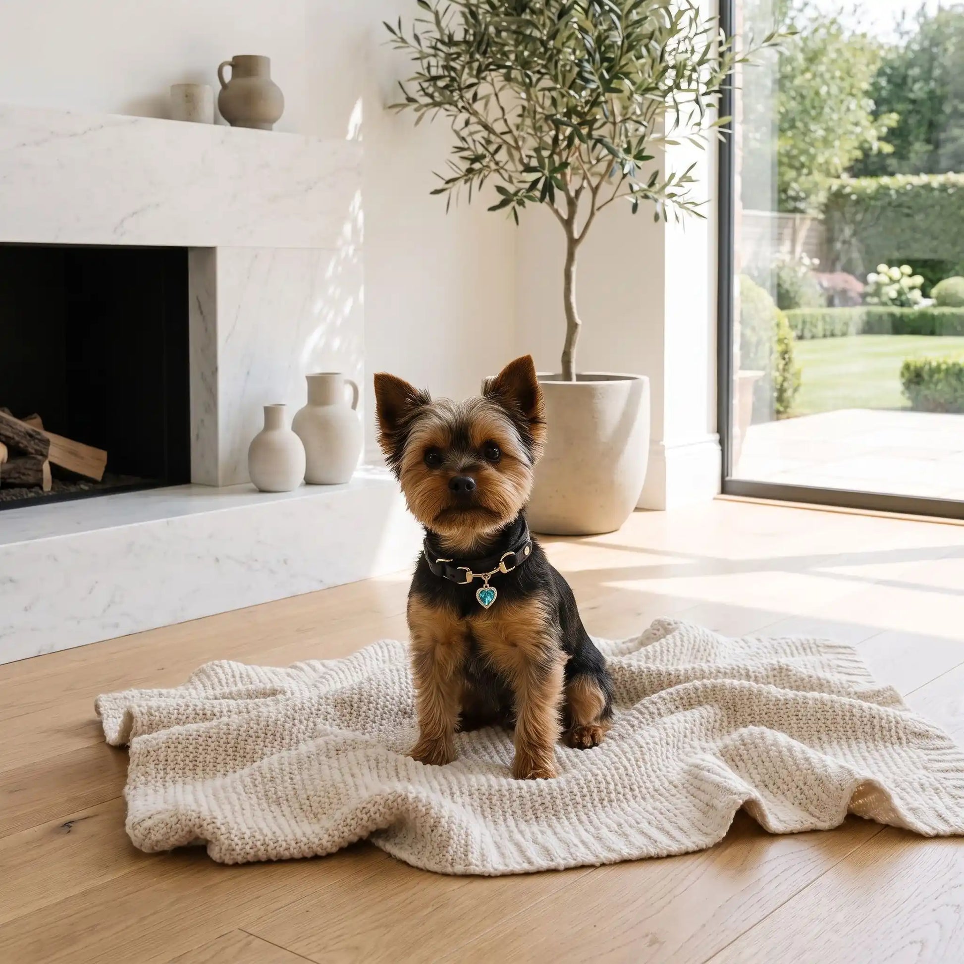 Collier en Cuir Pour Chien Noir | Élégance Premium - Excursion Chien