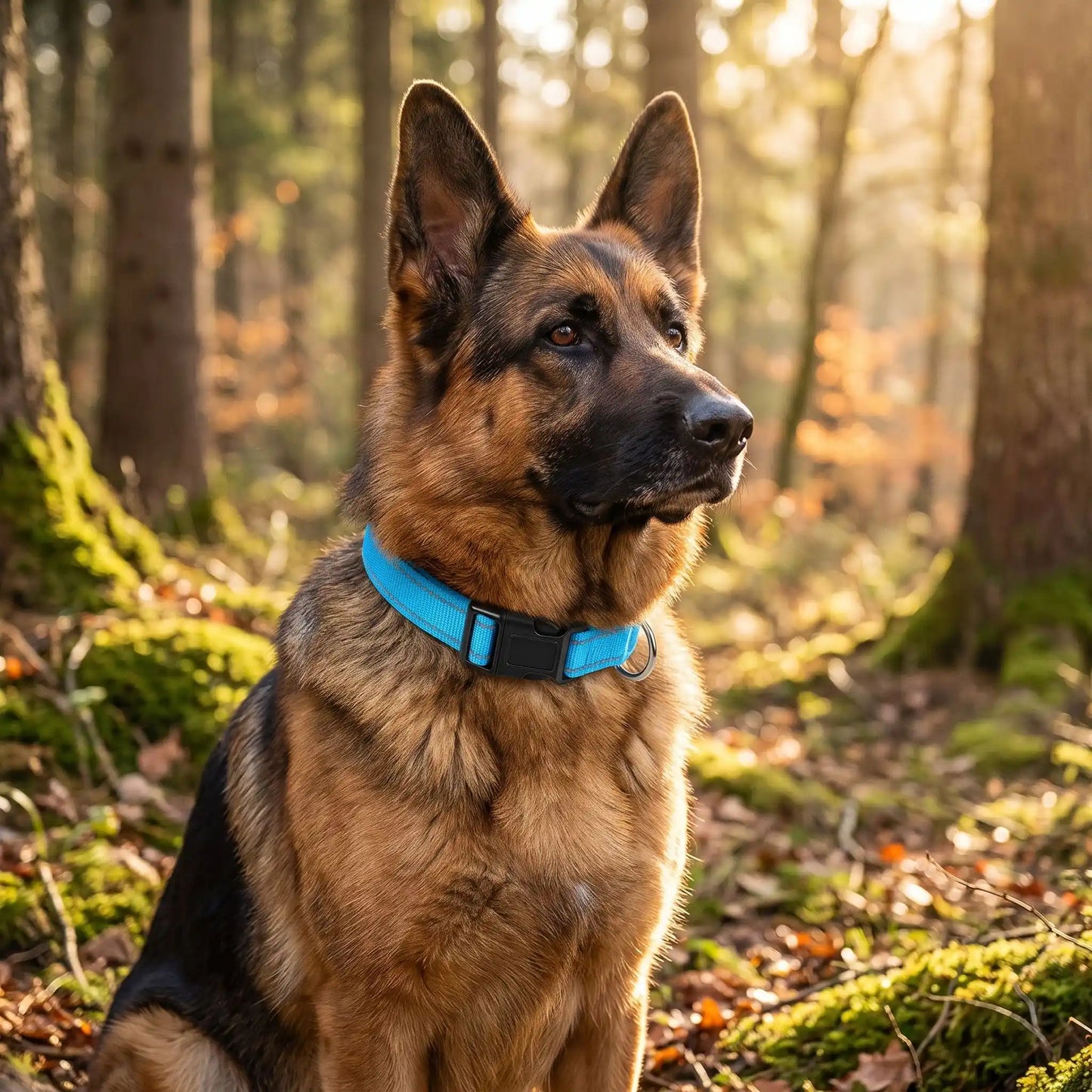 collier en nylon pour chien réfléchissant