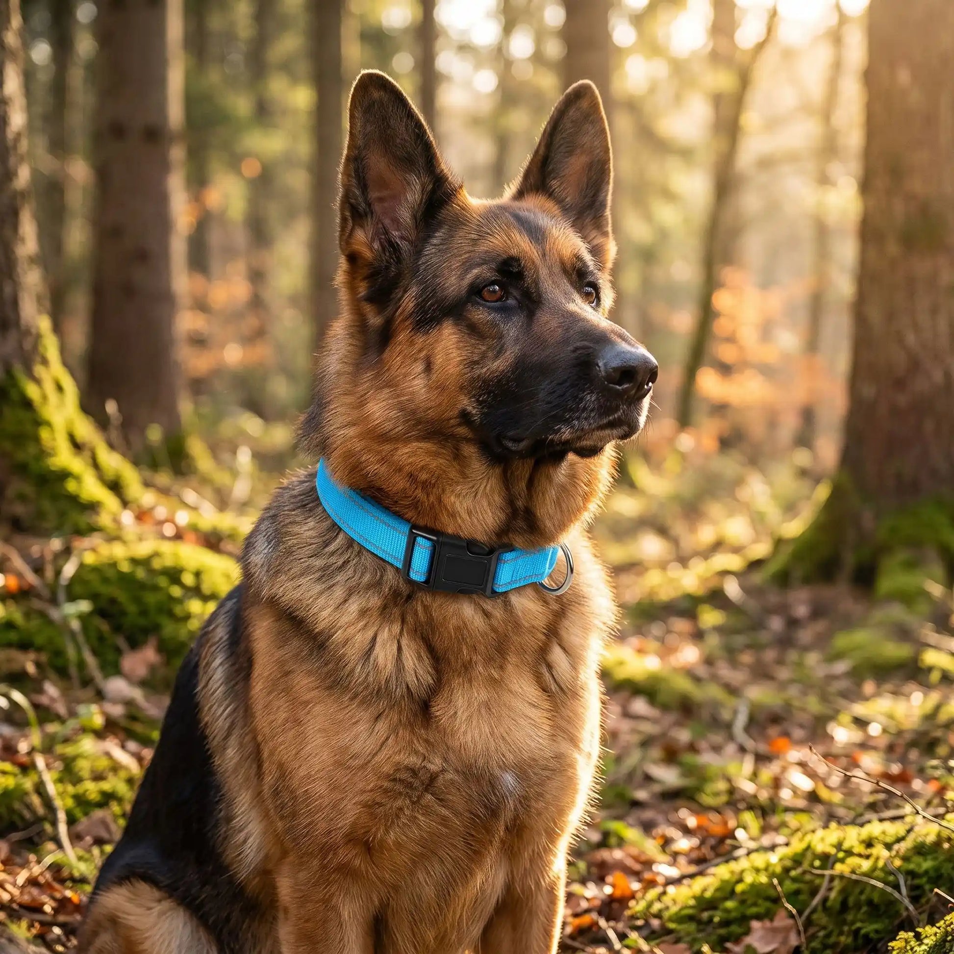 collier en nylon pour chien réfléchissant