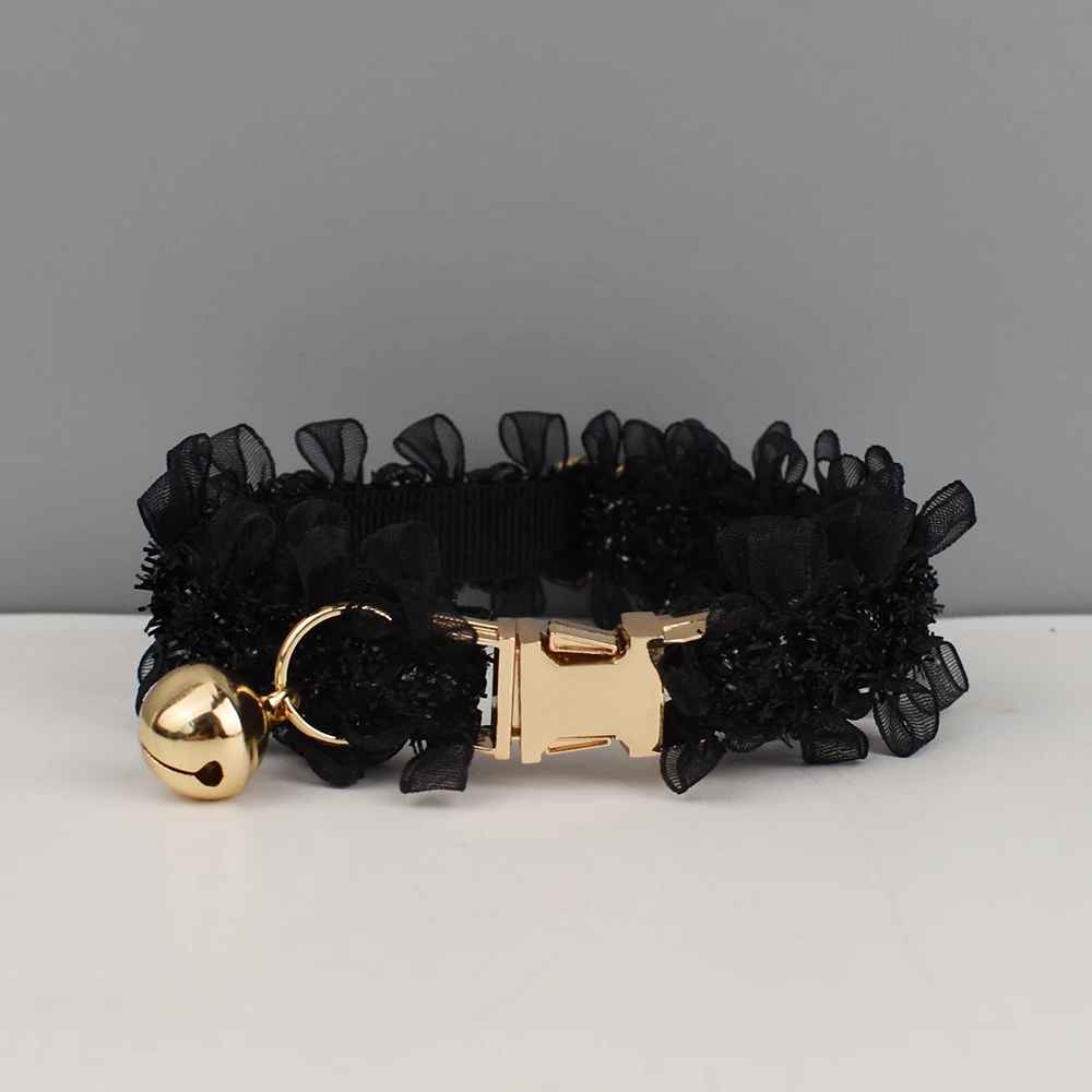  collier pour chien personnalisé noir