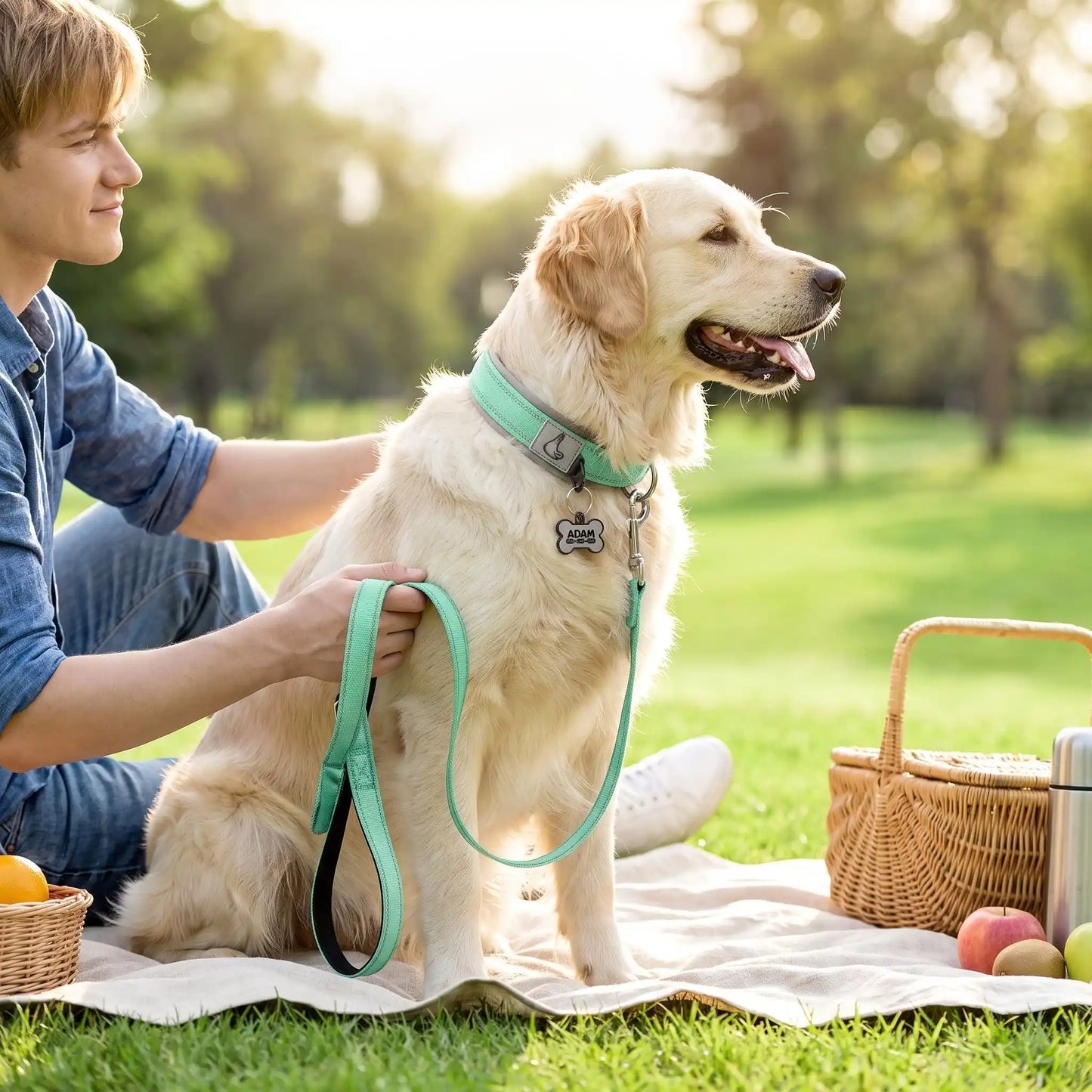 Collier Réfléchissant Pour Chien | Nuit Secure - Excursion Chien