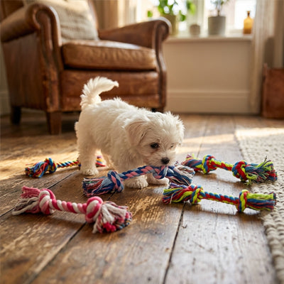 corde jouet pour chien qui renforce votre lien affectif