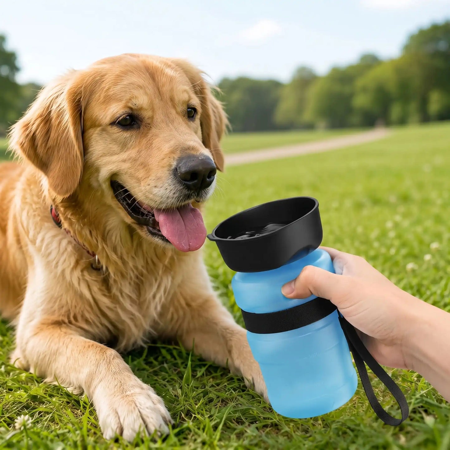 Distributeur D'eau Pour Chien | Portable 500ml