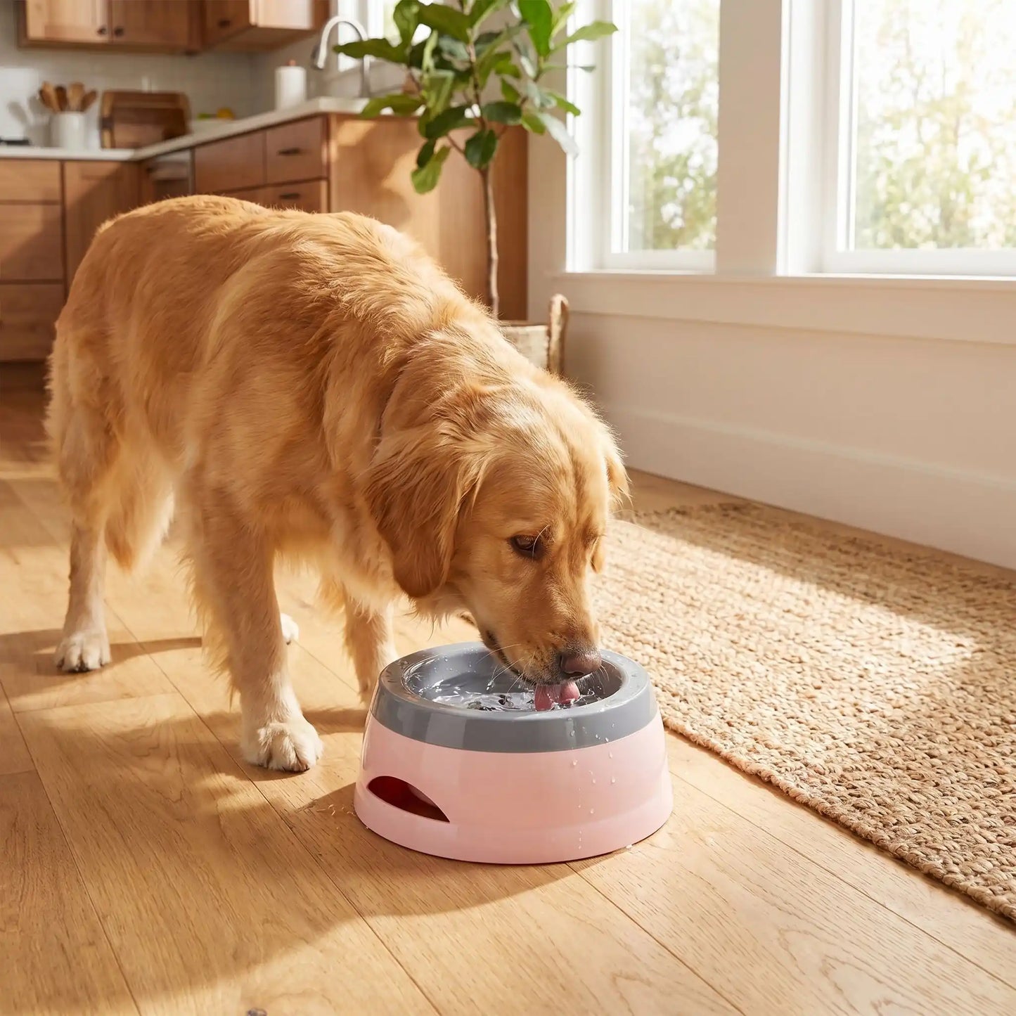 Gamelle anti-éclaboussure pour Chien | Disque Flottant - Excursion Chien