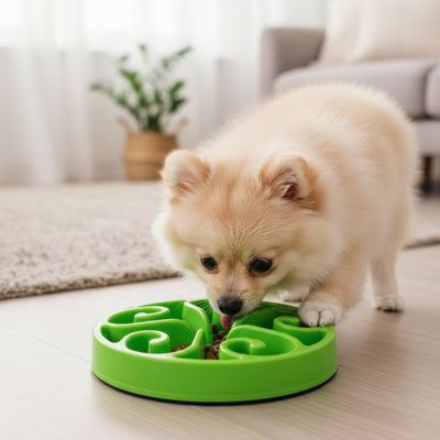 gamelle anti glouton chien qui protège la santé de votre animal