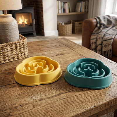 gamelle anti glouton pour gros chien facile et rapide à nettoyer