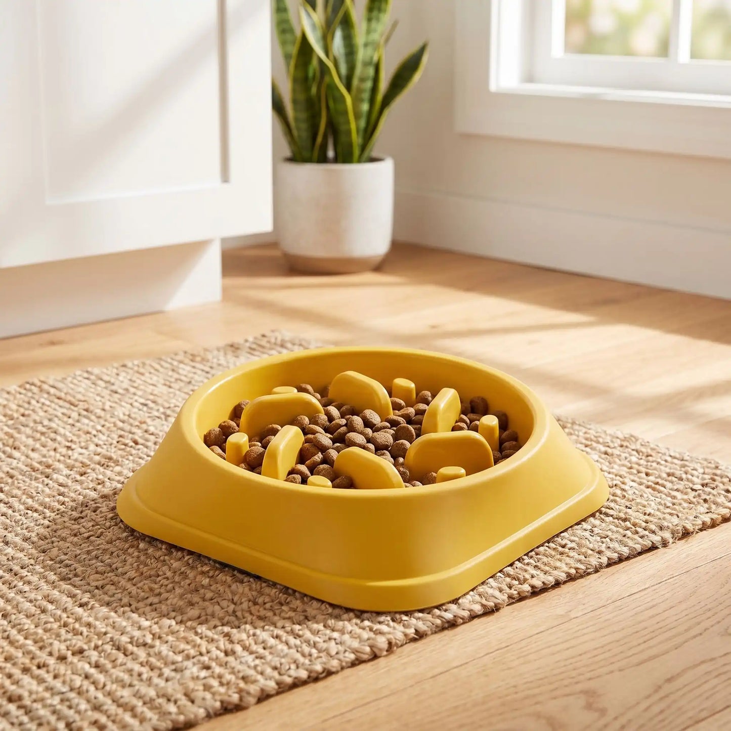 gamelle anti glouton pour petit chien adaptable à toutes les races canines