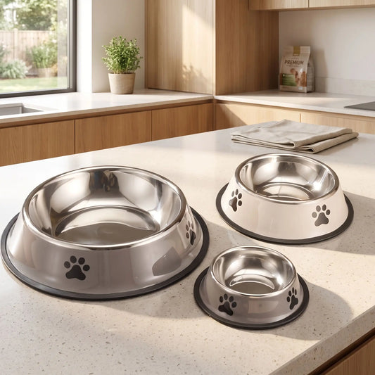 Gamelle Chien Inox | Base Antidérapante