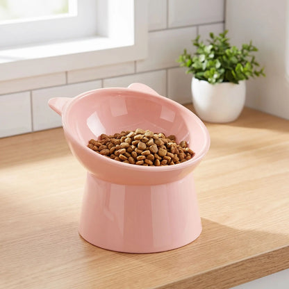 gamelle chien surélevée rose pâle qui sublime votre intérieur