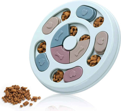 gamelle intelligence pour chien verte