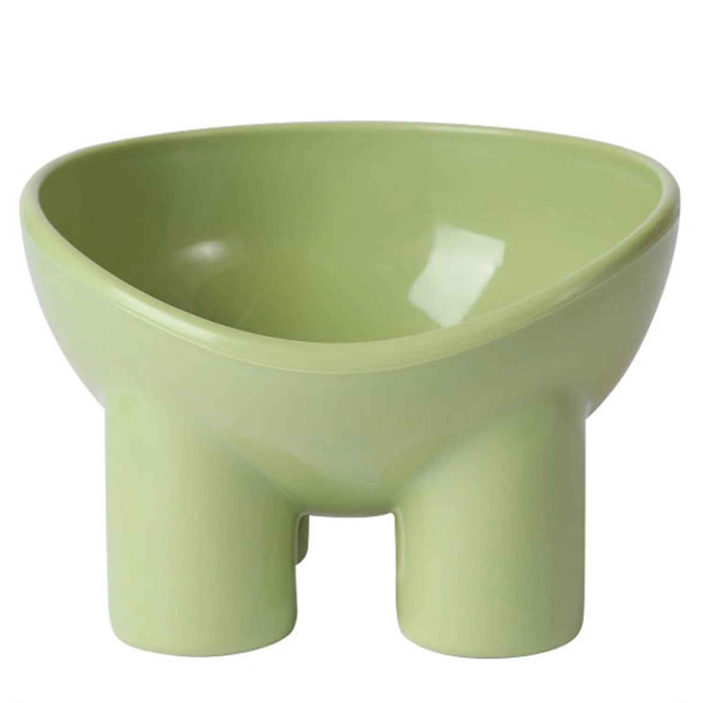 Gamelle Ergonomique pour Chien – Bol Surélevé Vert - Excursion Chien