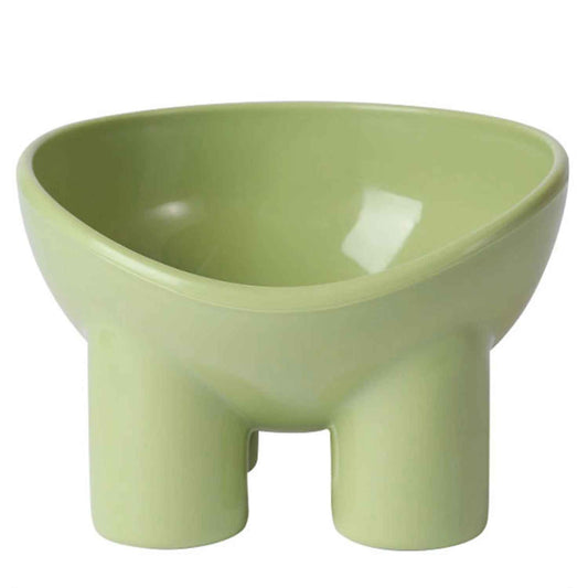 Gamelle Ergonomique pour Chien – Bol Surélevé Vert - Excursion Chien