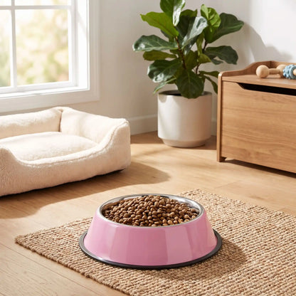 Gamelle Chien Inox Rose - Excursion Chien