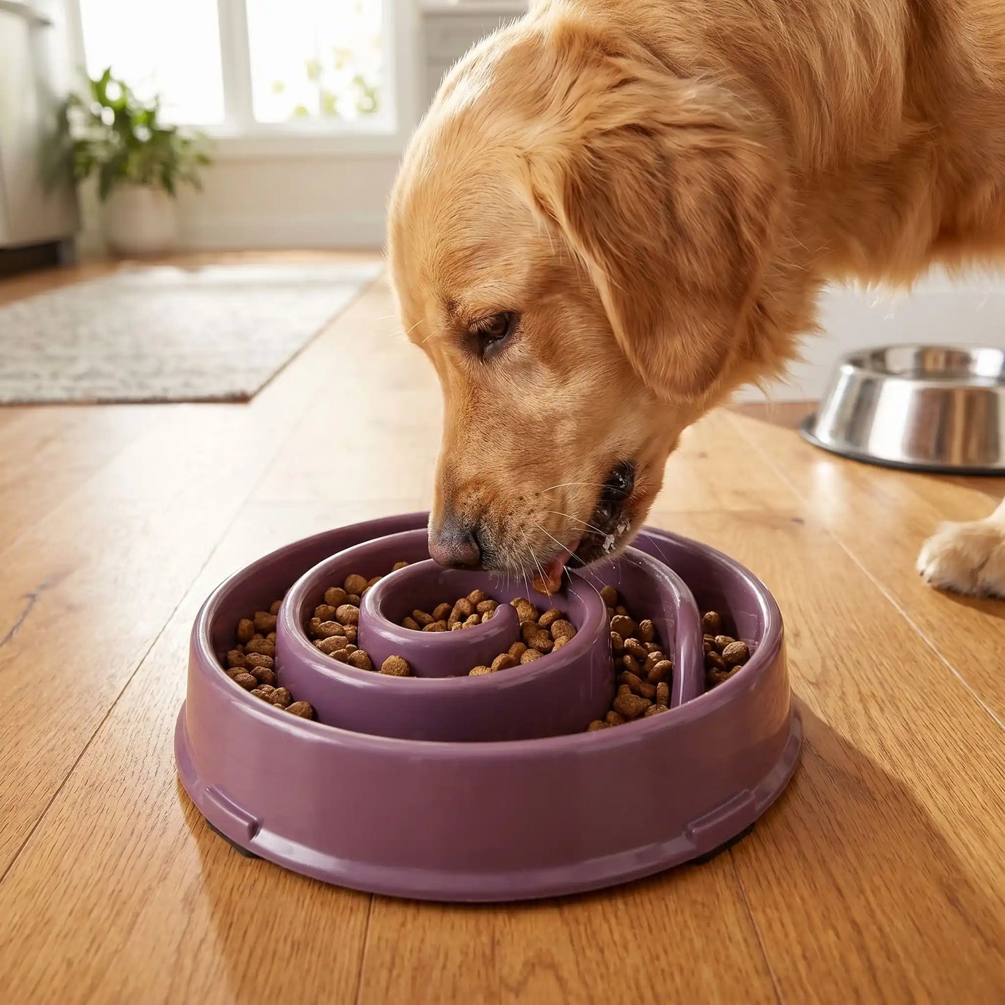 Gamelle Anti-Glouton Spirale pour Chien | Ralentit les Repas et Favorise la Digestion - Excursion Chien