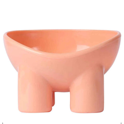 Gamelle Surélevée pour Chiot : Bol Ergonomique Rose - Excursion Chien