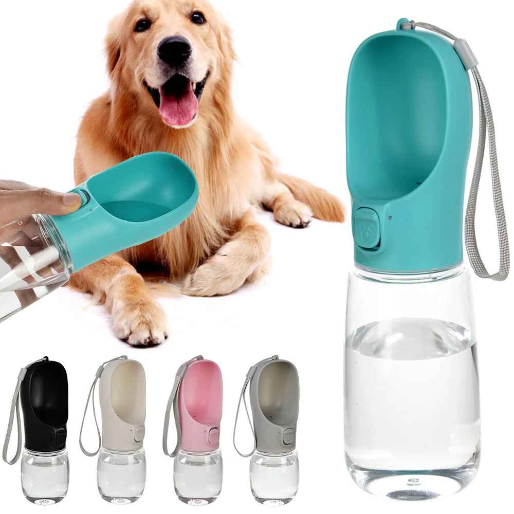 Gourde Anti-Fuite pour Chien avec gamelle intégrée - Excursion Chien
