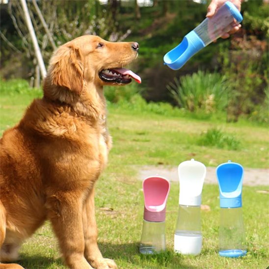Gourde chien en Conception en plastique sans danger pour contact alimentaire animal