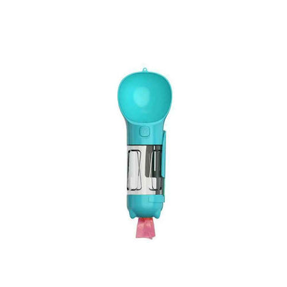 gourde chien portable bleu 300ml