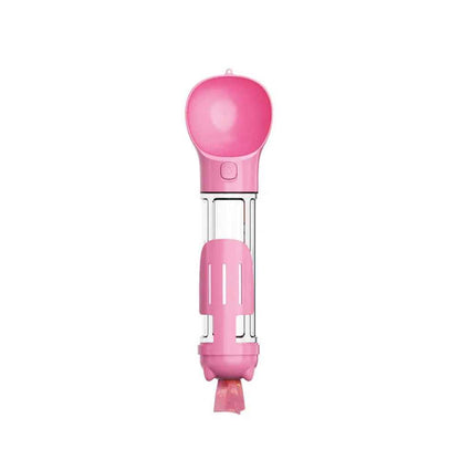 gourde chien rose 500ml