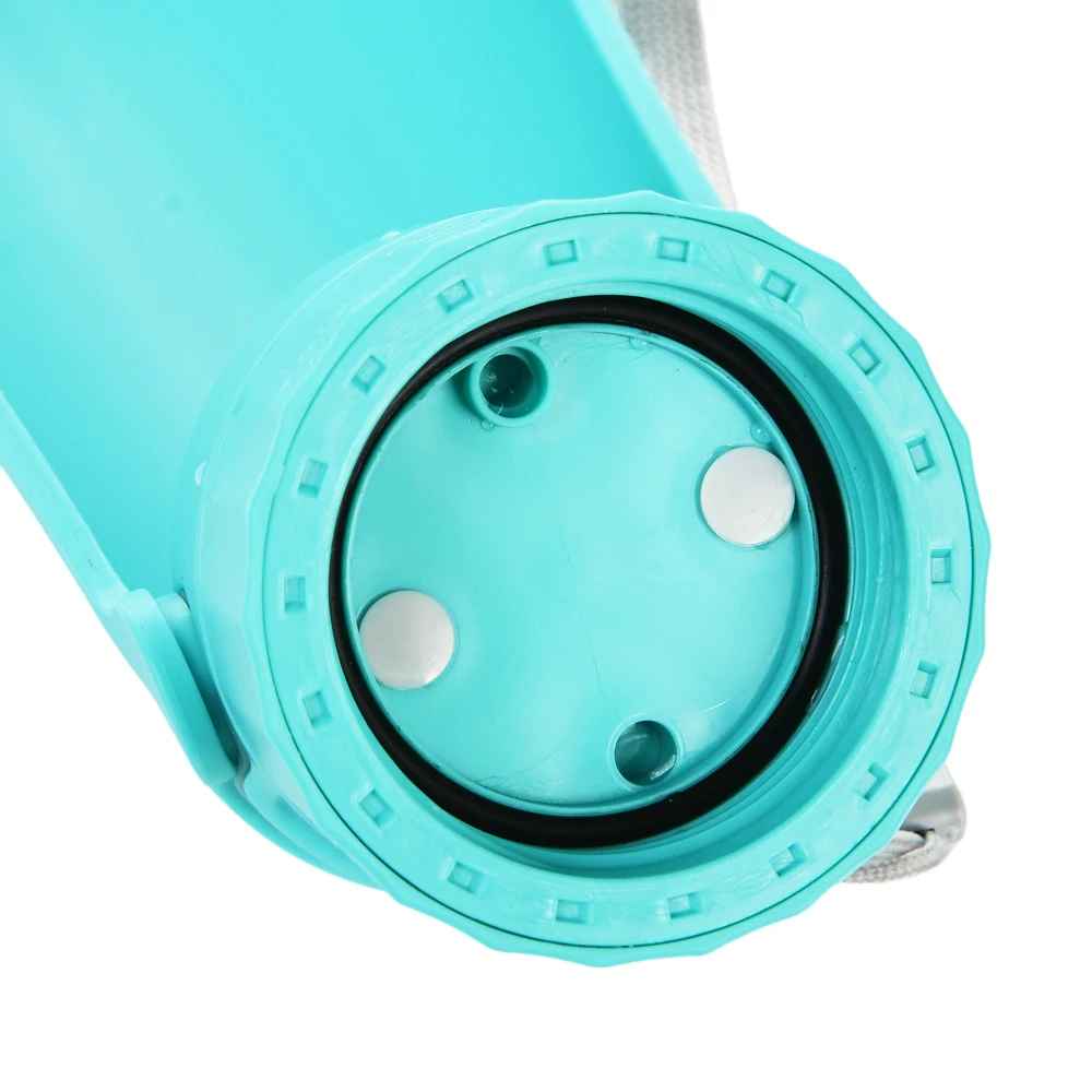 Bouteille d'eau portable pour chien avec bouchon anti-fuite