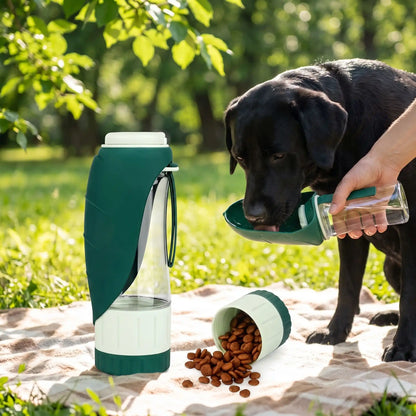 Gourde Gamelle Chien | 2-en-1 Nomade