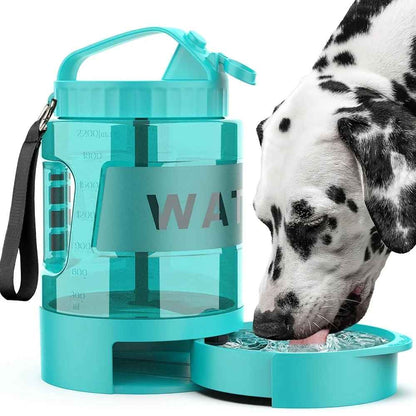 Bouteille d'eau pour chien idéale pour les promenades