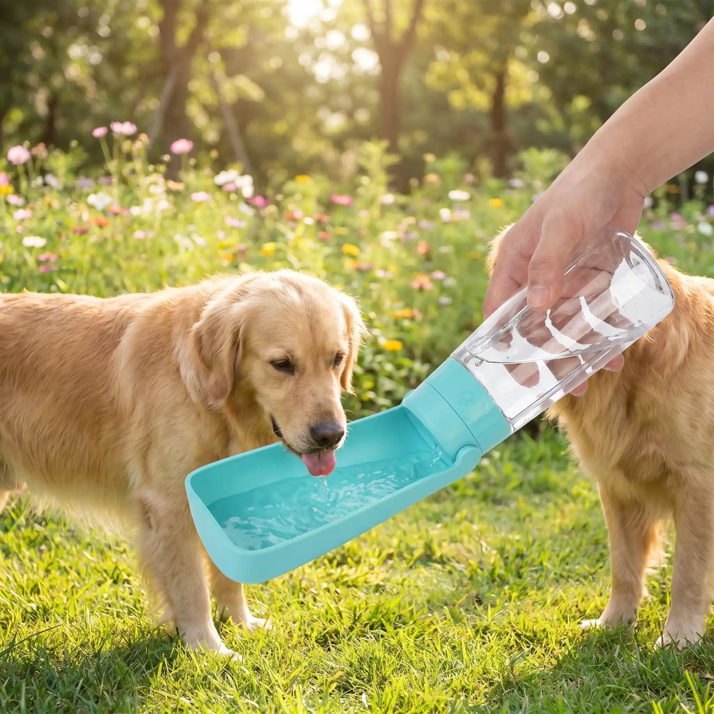 Gourde Pliable Pour Chien | Compact 550ml