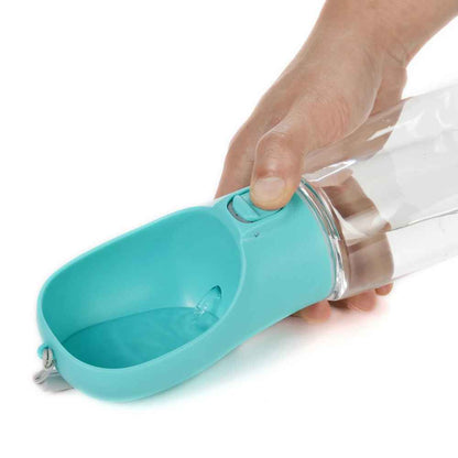 Gourde Anti-Fuite pour Chien avec gamelle intégrée - Excursion Chien