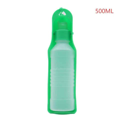 gourde pour chien 500 ml vert