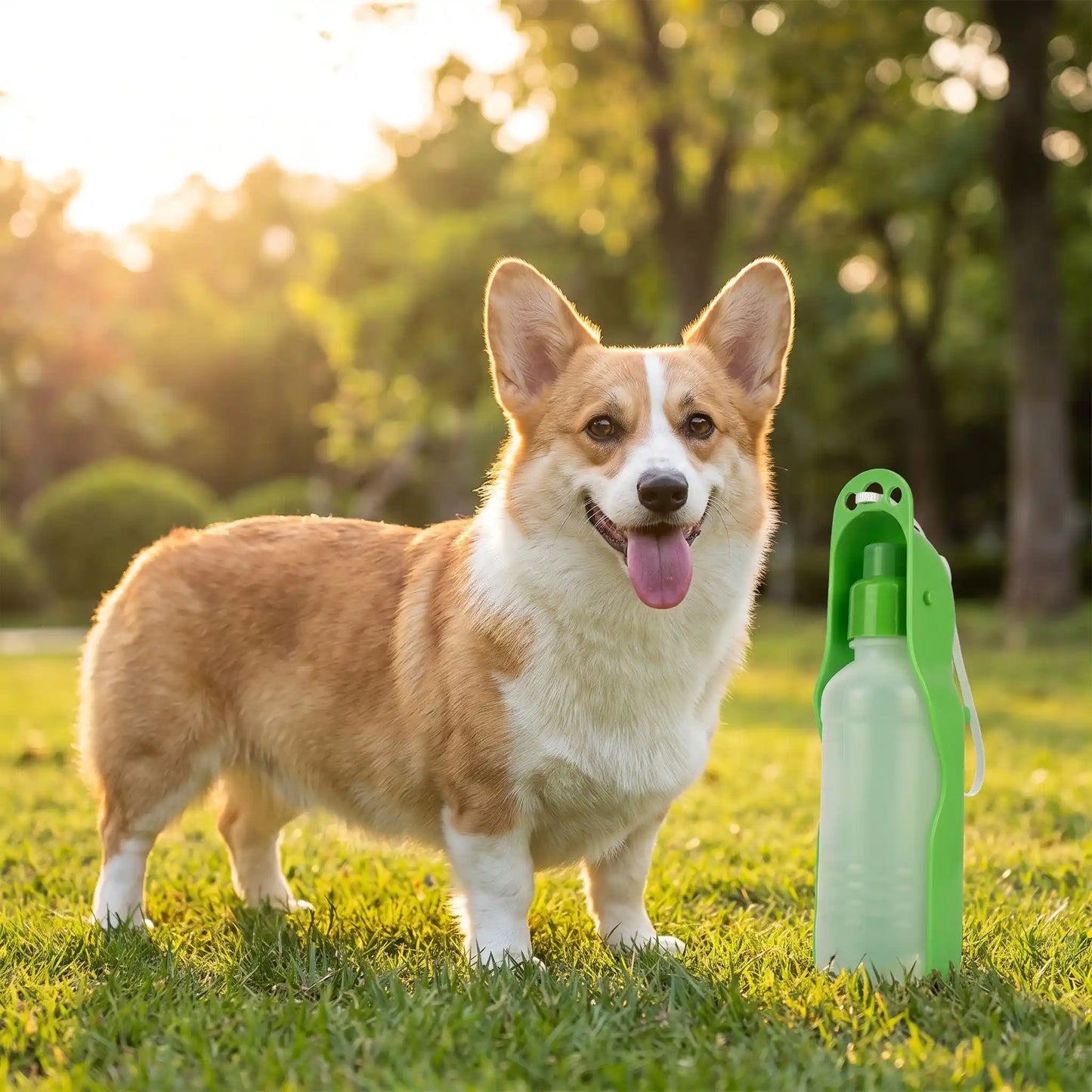 Gourde pour chien 500 ml | Hydratation rapide et pratique - Excursion Chien