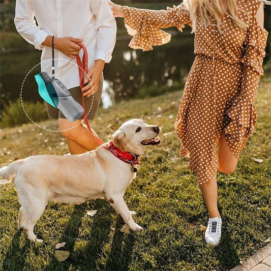Gourde pour chien pour randonnée et promenade