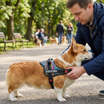 harnais anti traction chien personnalisable