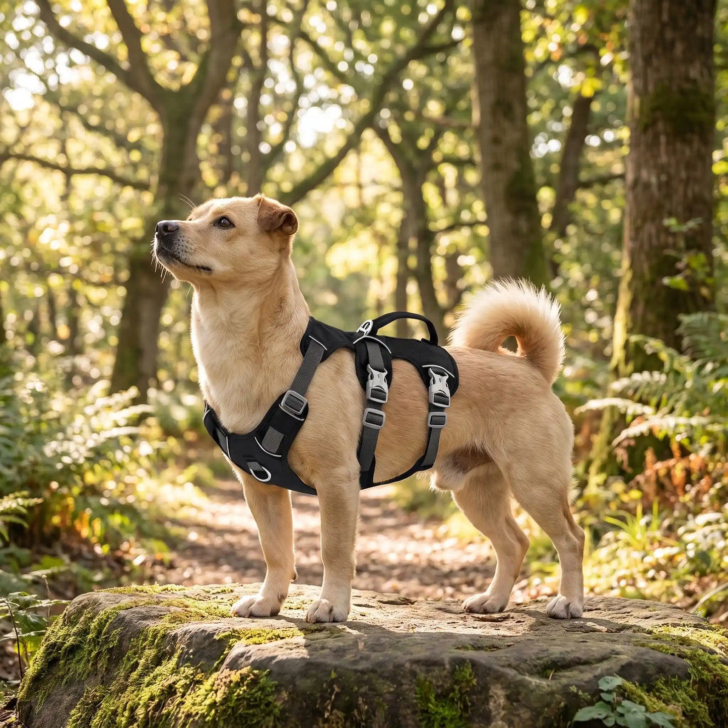Harnais avec Poignée Pour Chien | Confort anti-étranglement - Excursion Chien